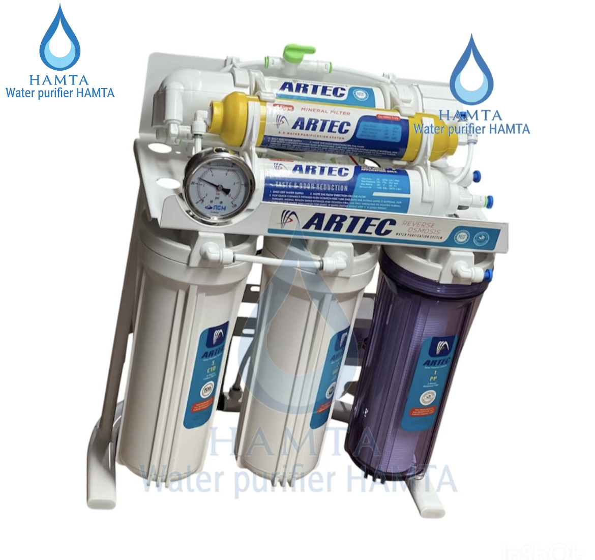 دستگاه تصفیه آب 6 مرحله برند ارتک ARTEC وارداتی