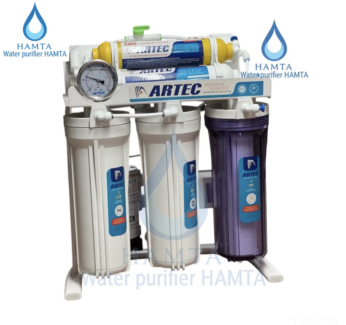 دستگاه تصفیه آب 6 مرحله برند ارتک ARTEC وارداتی